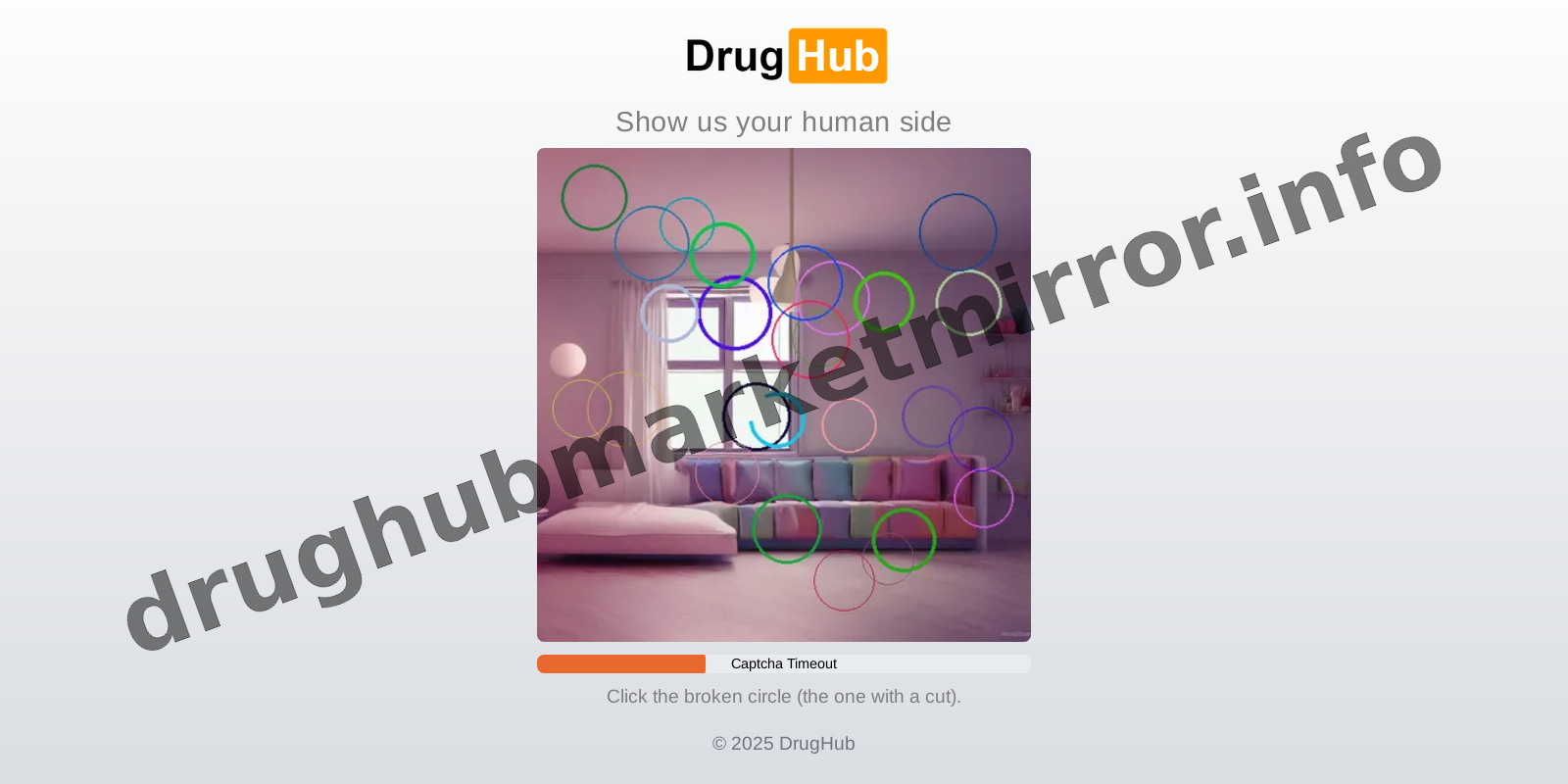 DDoS Protection Screen